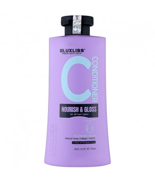 Кондиціонер для живлення та блиску Nourish & Gloss Conditioner Luxliss, 300 мл
