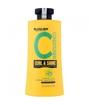 Шампунь для кучерявого волосся Curl & Shine Shampoo Luxliss, 300 мл
