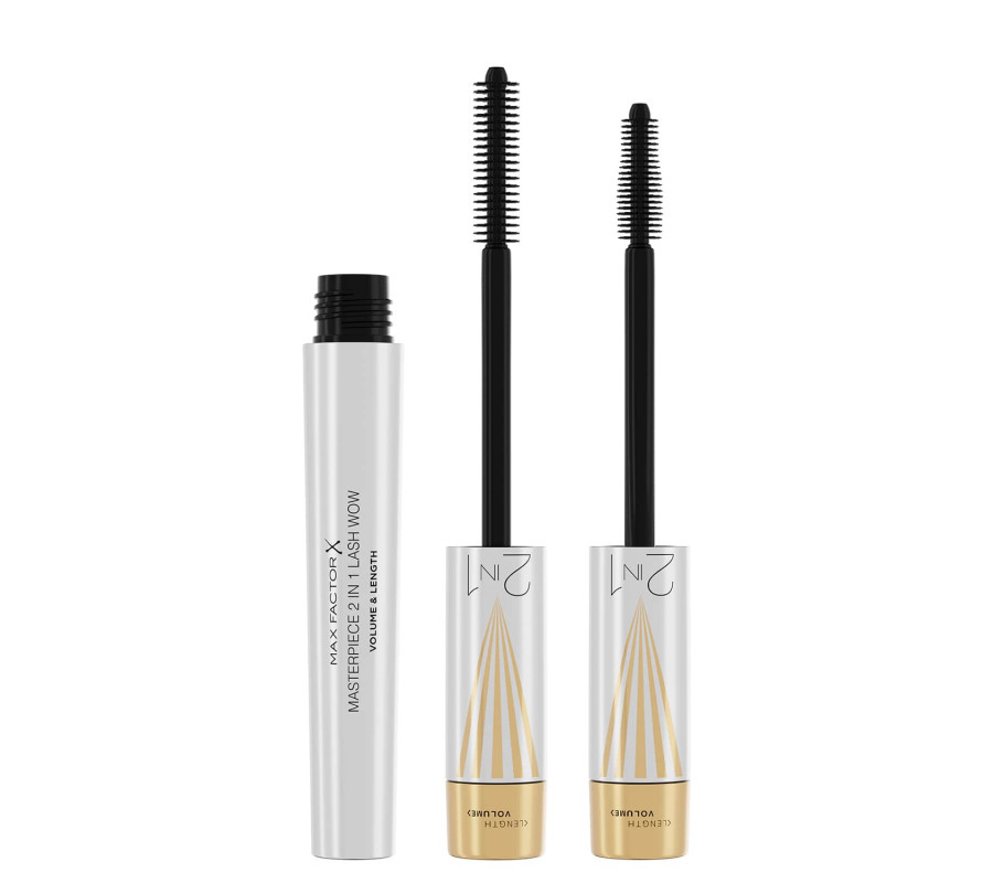Тушь для ресниц Masterpiece 2 In 1 Lash WOW Volume & Length Mascara Max Factor (Black), 7 мл