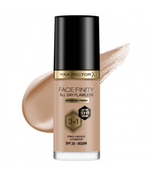 Тональная основа  Face Finity 3 in 1 Foundation Max Factor №35С  30 мл