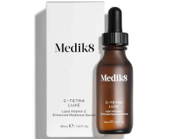 Інтенсивна антиоксидантна сироватка з вітаміном C Tetra luxe lipid vitamin C Radiance serum Medik8 , 30 мл