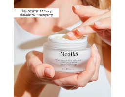 Денний крем з вітаміном С Daily Radiance Vitamin C spf 30 Medik8, 50 мл