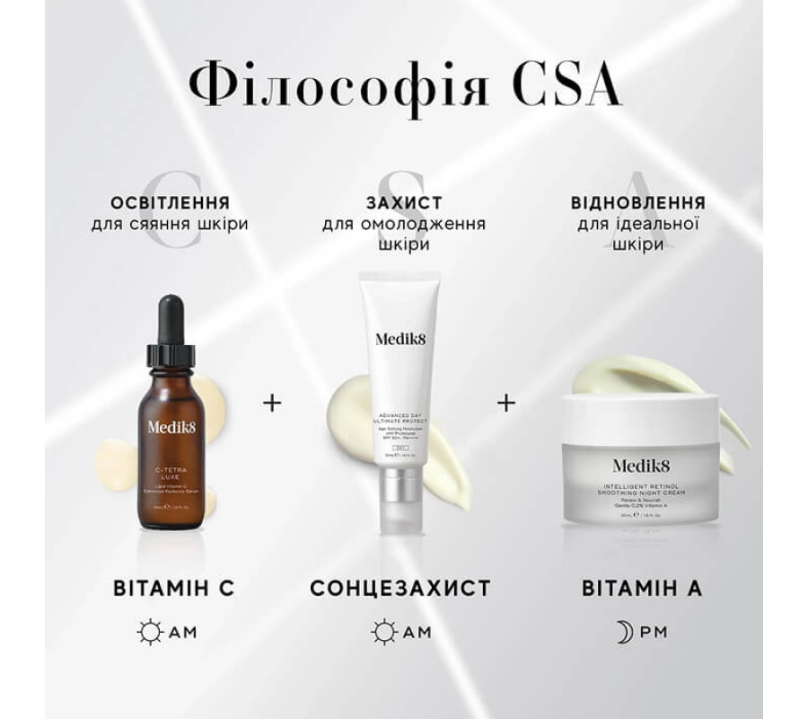 Нічний крем з ретинолом 0.2% Intelligent Retinol Smoothing Night Cream A Medik8, 50 мл