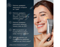 Нічна крем-сироватка з ретиналем 0.06% Crystal Retinal 6 Medik8, 30 мл