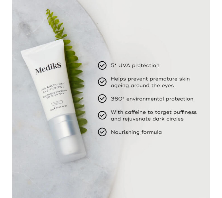 Антивіковий крем навколо очей із SPF 30 Advanced Day Eye Protect spf 30 Medik8, 16 мл