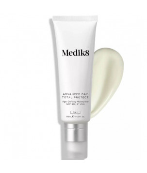 Антивіковий зволожувальний крем із SPF 30 Advanced Day Total Protect SPF 30 Medik8, 50 мл