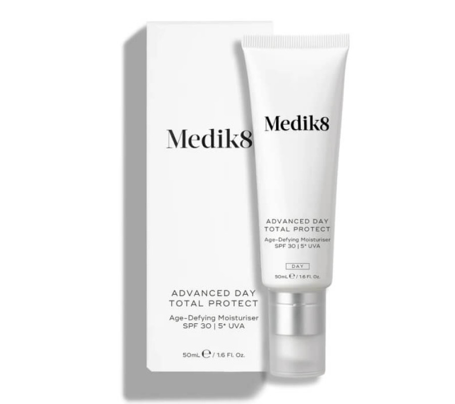 Антивозрастной увлажняющий крем с SPF 30 Advanced Day Total Protect SPF 30 Medik8, 50 мл