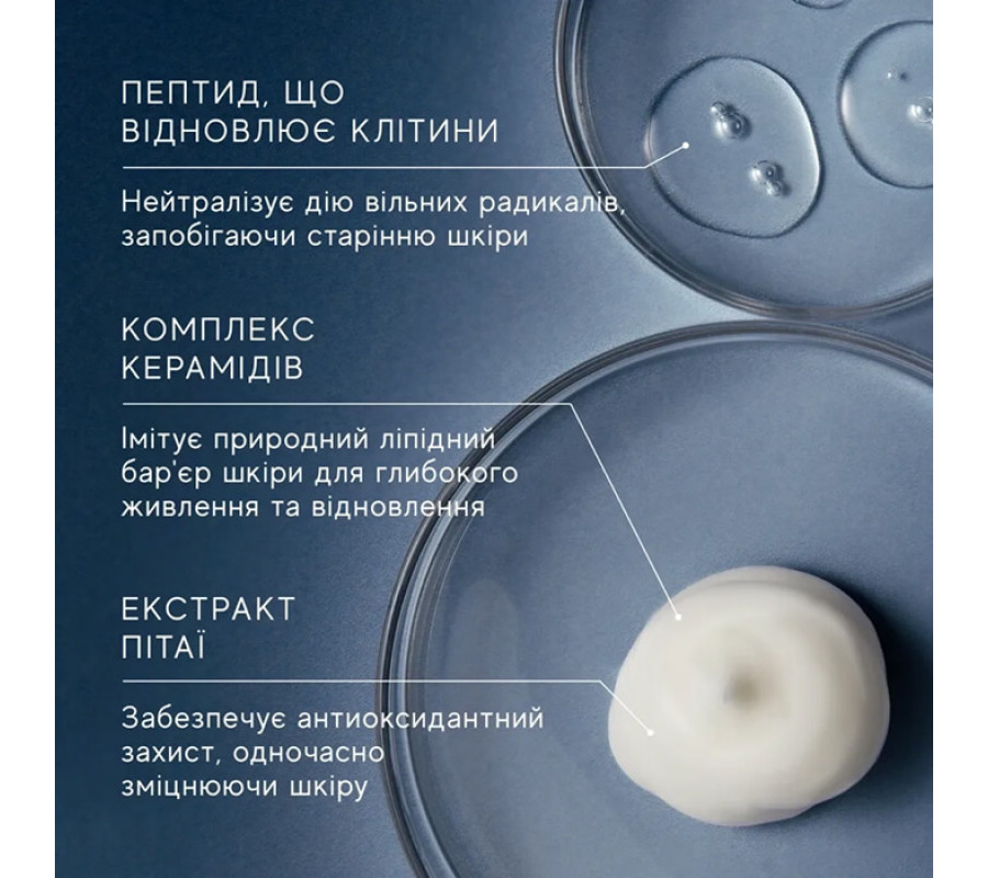 Омолоджувальний мультикерамідний нічний крем Advanced Night Restore Rejuvenating Medik8, 50 мл