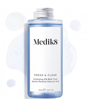 Відлущувальний ВНА-тонік з 2% інкапсульованою саліциловою кислотою (рефіл) Press & Clear Medik8, 150 мл