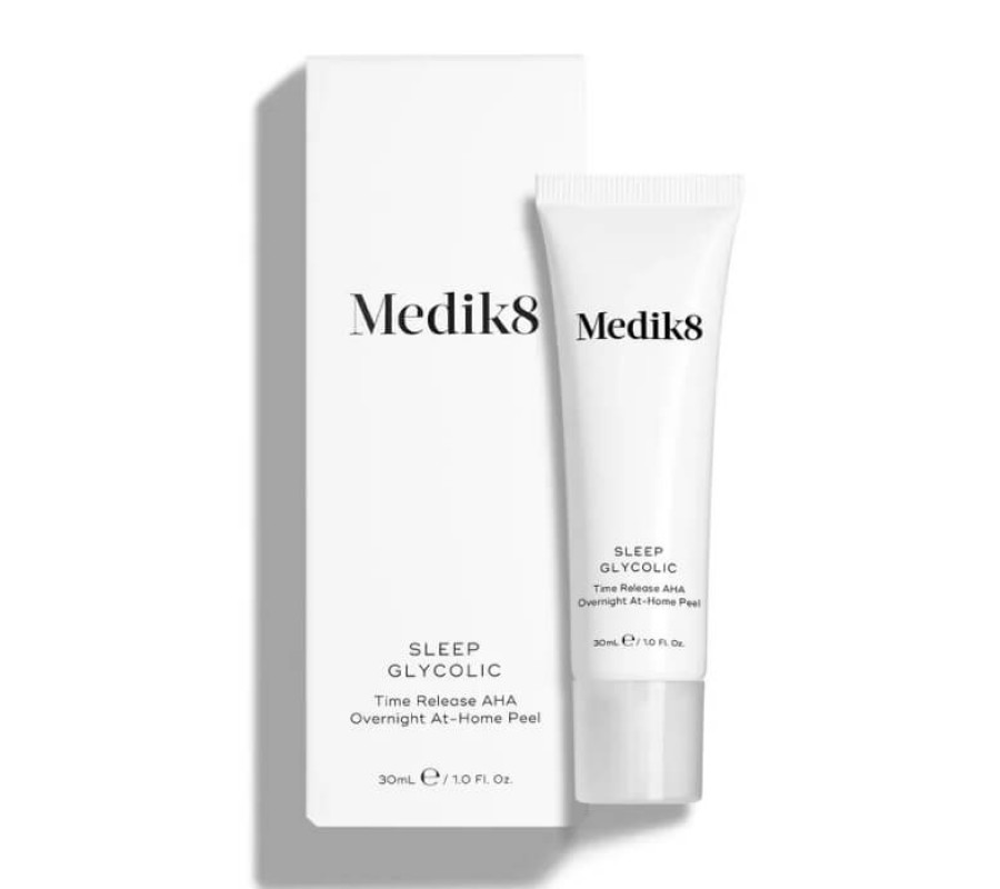 Нічна сироватка з АНА для пілінгу в домашніх умовах Sleep Glycolic Medik8, 30 мл