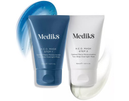 Двоетапна нічна маска для обличчя H.E.O Mask Medik8, 2*50 мл