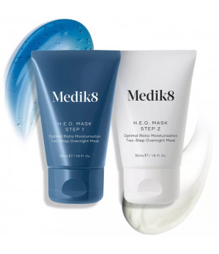 Двухэтапная ночная маска для лица H.E.O Mask Medik8, 2*50 мл