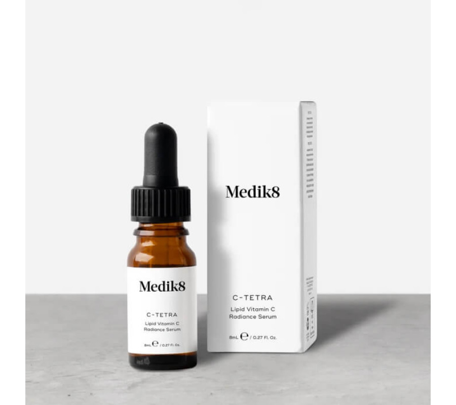 Антиоксидантная сыворотка с витамином С C-Tetra Medik8, 8 мл