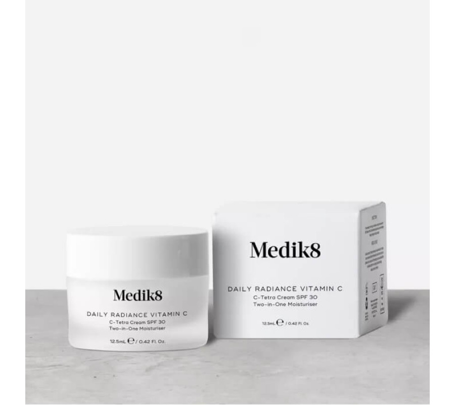Денний крем з вітаміном С Daily Radiance Vitamin C spf 30 Medik8, 12,5 мл