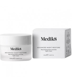 Омолоджувальний мультикерамідний нічний крем Advanced Night Restore Rejuvenating Medik8, 12,5 мл