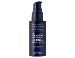 Нічна мікроемульсія з ретиноїдом і ретиналем A-mazing Retinol Retinal Emulsion Melumé Skinscience, 10 мл