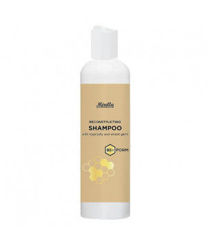 Вiдновлюючий шампунь з маточним молочком та пшеничними протеiнами Mirella, 250 мл