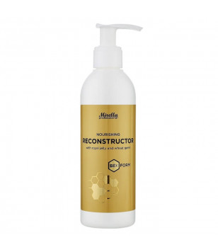 Восстанавливающий крем-кондиционер с маточным молочком и пшеничными протеинами Mirella, 230 мл