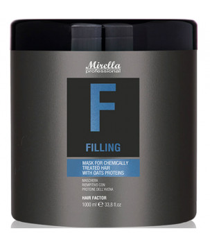 Маска для реконструкцii волосся з вiвсом Mirella, 1000 мл