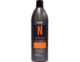 Поживний шампунь з протеїнами шовку та екстрактом часнику Mirella, 1000 мл