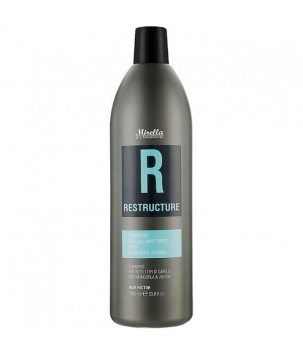 Шампунь для всiх типiв волосся з мигдальною олiєю Mirella, 1000 мл