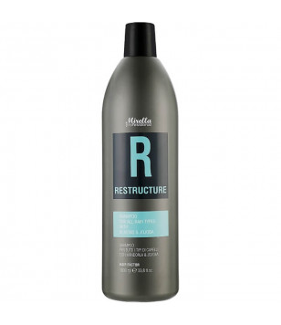 Шампунь для всiх типiв волосся з мигдальною олiєю Mirella, 1000 мл