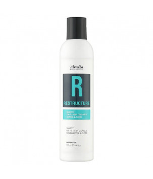 Шампунь для всiх типiв волосся з мигдальною олiєю Mirella, 250 мл