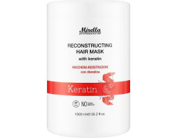 Маска для реконструкцii з кератином Mirella, 1000 мл