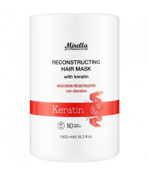 Маска для реконструкцii з кератином Mirella, 1000 мл