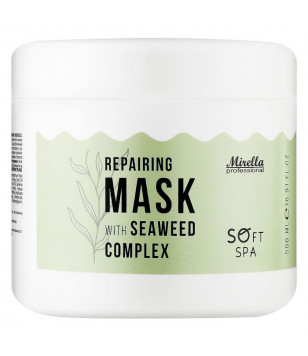 Маска с комплексом морских водорослей для восстановления волос Mirella, 500 мл