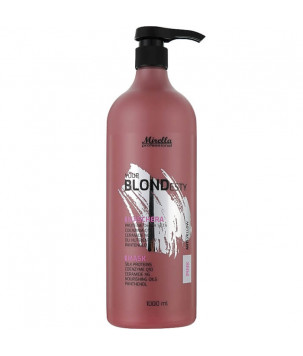 Маска для теплих рожевих відтінків блонд Mirella, 1000 мл
