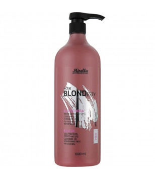 Маска для теплих рожевих відтінків блонд Mirella, 1000 мл