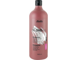Шампунь для теплих рожевих відтінків блонд Mirella, 1000 мл