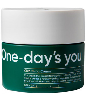 Заспокійливий крем для обличчя Cica:ming Cream One-days you, 50 мл