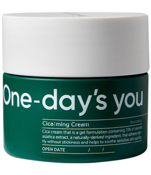 Заспокійливий крем для обличчя Cica:ming Cream One-days you, 50 мл