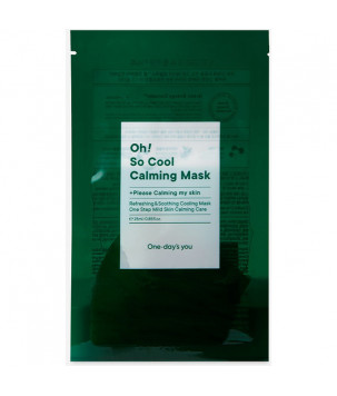 Заспокійлива маска для обличчя Oh! So Cool Calming Mask One-days you, 25 мл