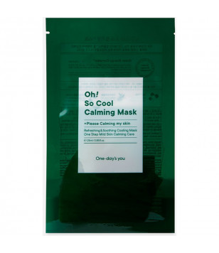 Успокаивающая маска для лица Oh! So Cool Calming Mask One-days you, 25 мл