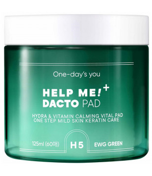 Тонер-диски для лица Help Me Dacto Pad One-days you, 60шт