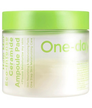 Тонер-диски з керамідами Help Me! Eco-Intense Ceramide Ampoule Pad One-days you, 90шт