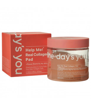Тонер-диски для лица с коллагеном Help Me Real Collagen Pad One-days you, 70шт