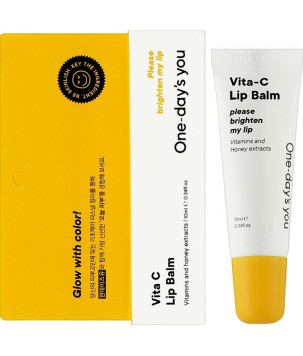 Бальзам для губ з медом та вітамінами Vita-C Lip Balm One-days you, 10 мл