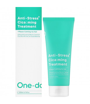 Маска для волос с центелой Anti-Stress Cica:ming Treatment One-days you, 200 мл