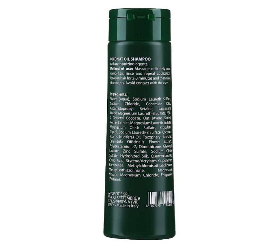 Фітоесенціальний шампунь для сухого волосся з кокосовою олією Orising, 250 мл