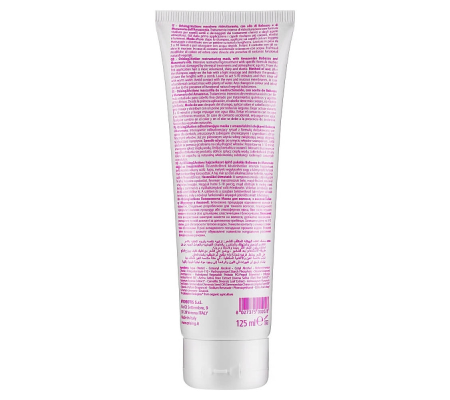 Маска відновлювальна для волосся 3 Actions Orising, 125 мл