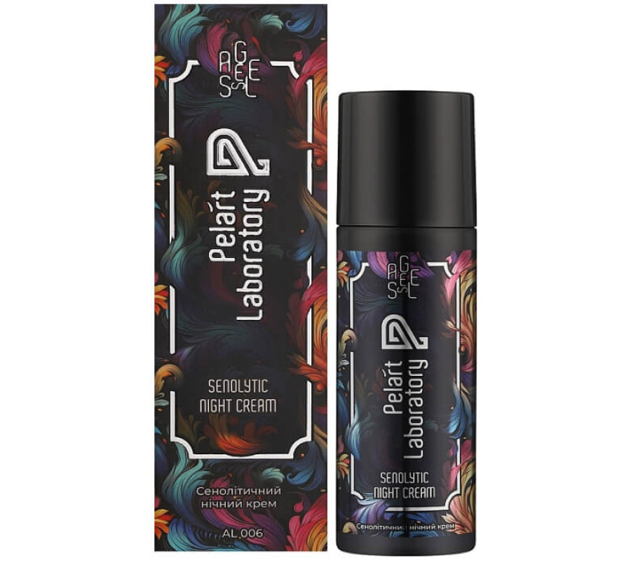 Сенолітичний нічний крем Senolytic Night Cream Pelart Laboratory, 50 мл