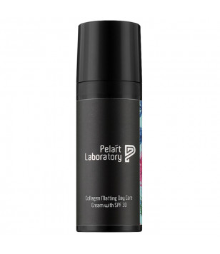 Дневной крем с коллагеном SPF 30 для лица Collagen Matting Day Care Cream With SPF 30 Pelart Laborat