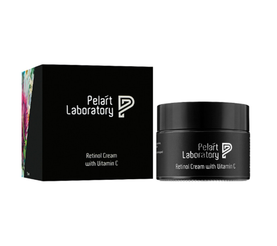 Крем для обличчя з ретинолом і вітаміном С Retinol Cream With Vitamin C Pelart Laboratory, 50 мл