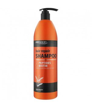 Відновлювальний шампунь з пептидами та біотином Prosalon, 1000 мл