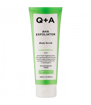 Скраб для тела с AHA-кислотами Q+A AHA Exfoliator Body Scrub, 250 мл