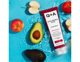 Очищуючий гель для тіла з гіалуроновою кислотою Q+A Hyaluronic Acid Body Wash , 250 мл